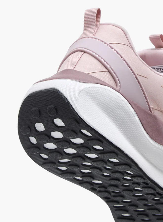 Kappa Women's Logo Detail Sports Shoes with Lace-Up Closure