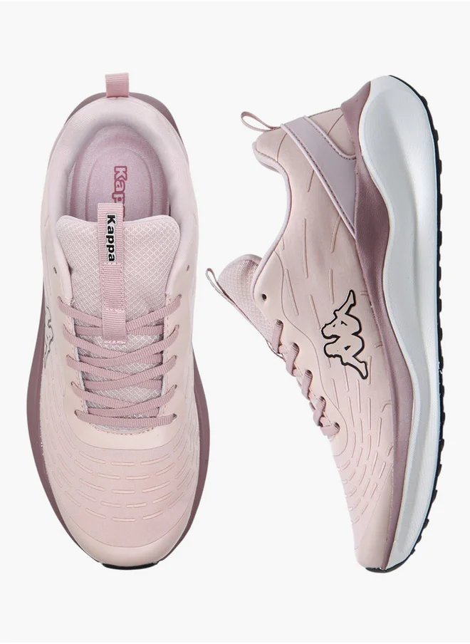 Kappa Women's Logo Detail Sports Shoes with Lace-Up Closure