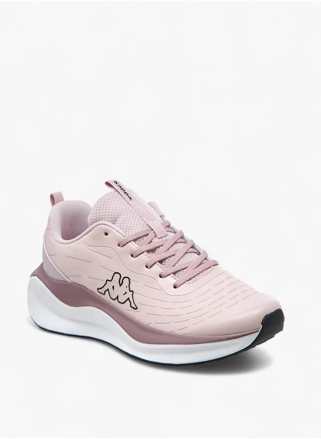 Kappa Women's Logo Detail Sports Shoes with Lace-Up Closure