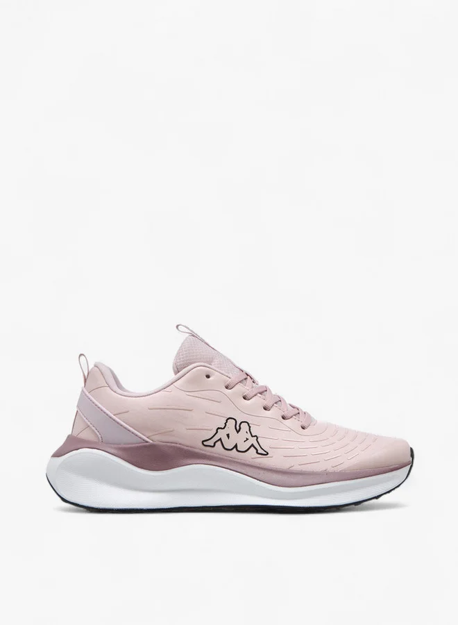 Kappa Women's Logo Detail Sports Shoes with Lace-Up Closure