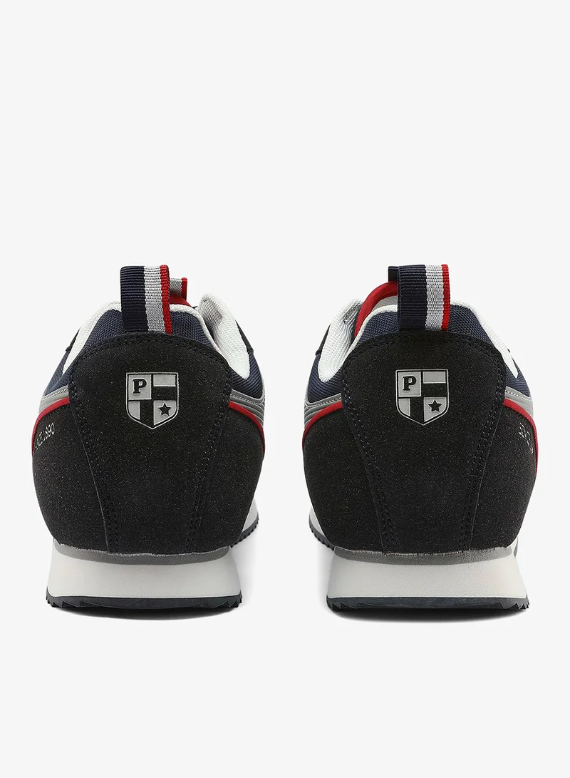 U.S. Polo Assn. Navy Men's Navy with Grey Sneakers - Lightweight, Breathable and Comfortable Shoes for Men | Best Price UAE