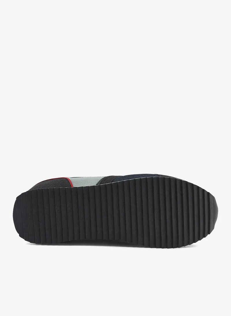 U.S. Polo Assn. Navy Men's Navy with Grey Sneakers - Lightweight, Breathable and Comfortable Shoes for Men | Best Price UAE