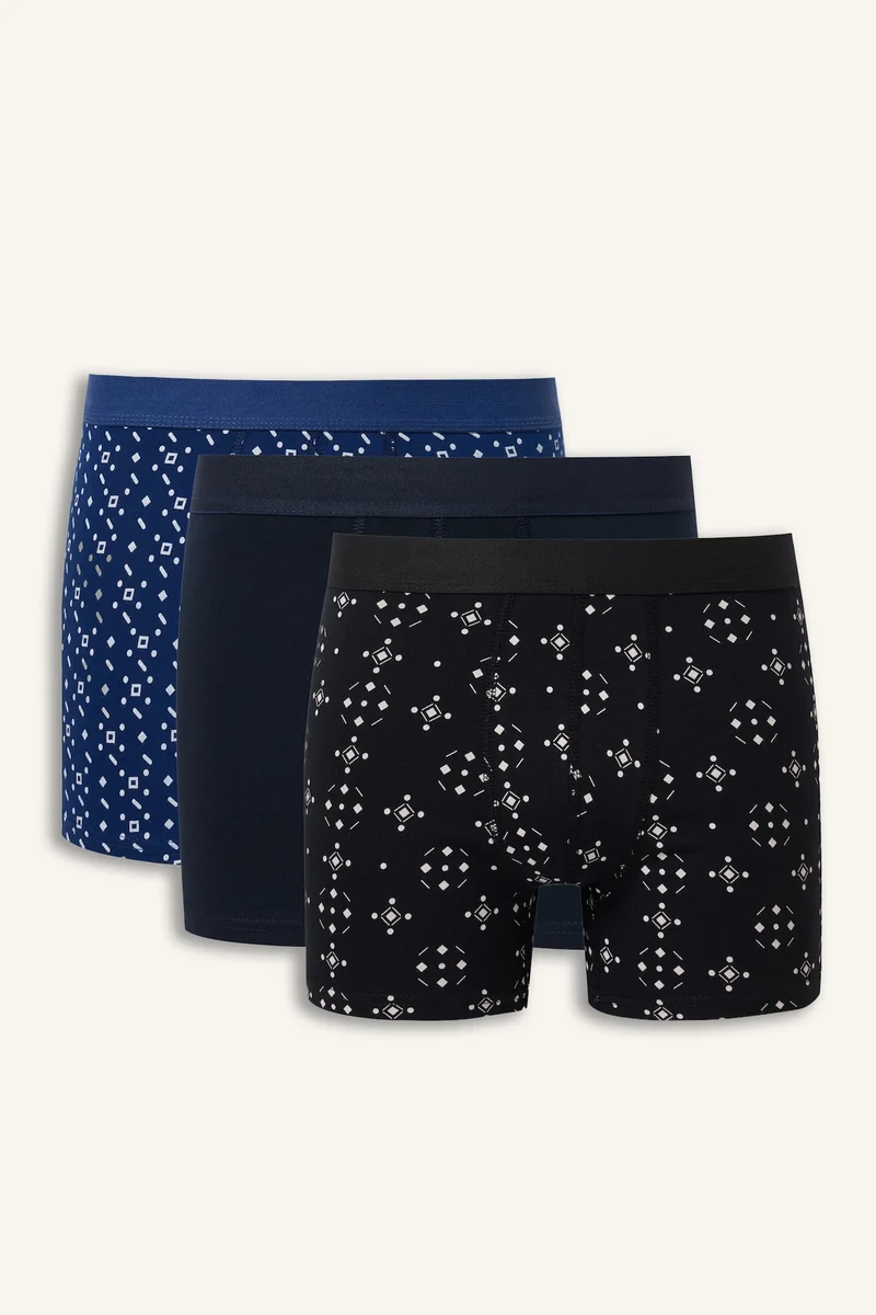 Regular Fit Paisley Patterned 3 piece
