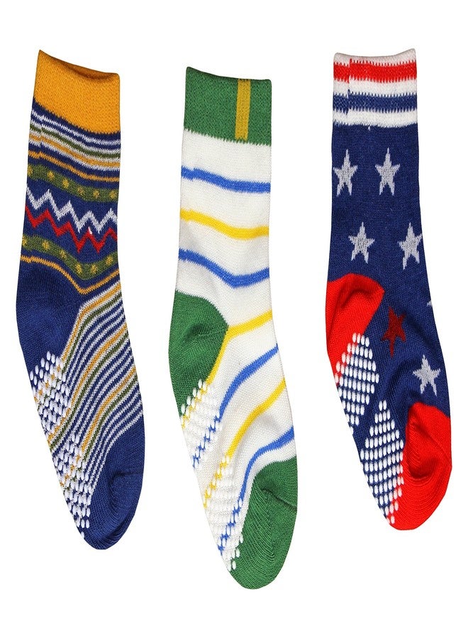 BABY STATION Soft Cotton Baby 3pc Socks Set (Boy's, 0-12 Months) - Image 4