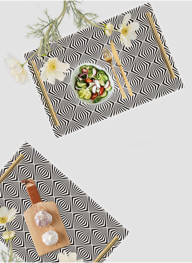 LOWHA Decorative Acrylic Serving Tray with Gold Color Metal Handles Gem Shape 20x30cm  - Image 4