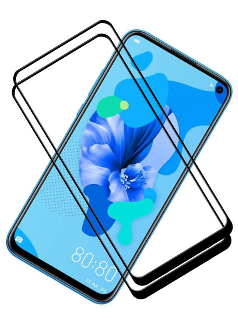 ACLIX 2 Pieces Antistatic ESD Dustproof Premium Quality High Definition Tempered Glass Screen Protector Designed For Huawei nova 5i - Image 1
