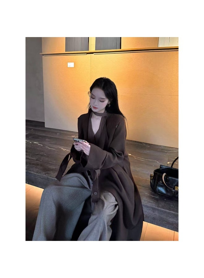 Long medieval trench coat - Image 4