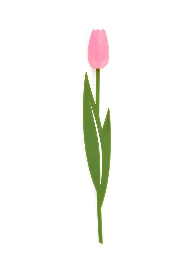 Balvi Tulip Bookmark Pink Reading Point for Books in Colour Tulip Shape, Fine and - Image 1