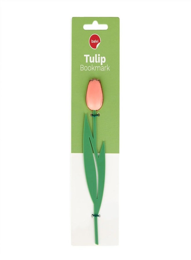 Balvi Tulip Bookmark Pink Reading Point for Books in Colour Tulip Shape, Fine and - Image 2