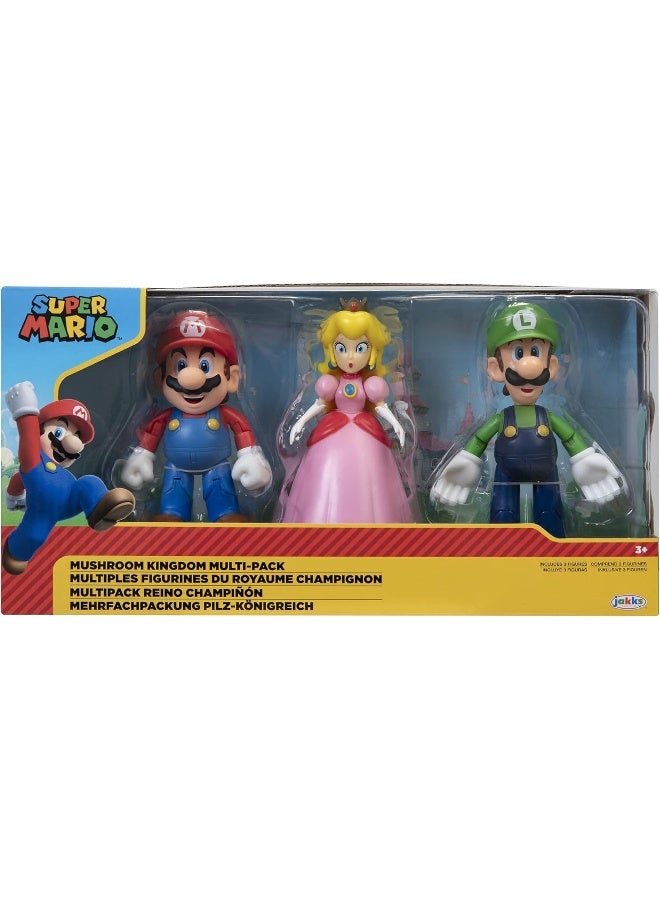Nintendo Super Mario Mushroom Kingdom Diorama Set (Pack of 3, 10 cm) - Image 1