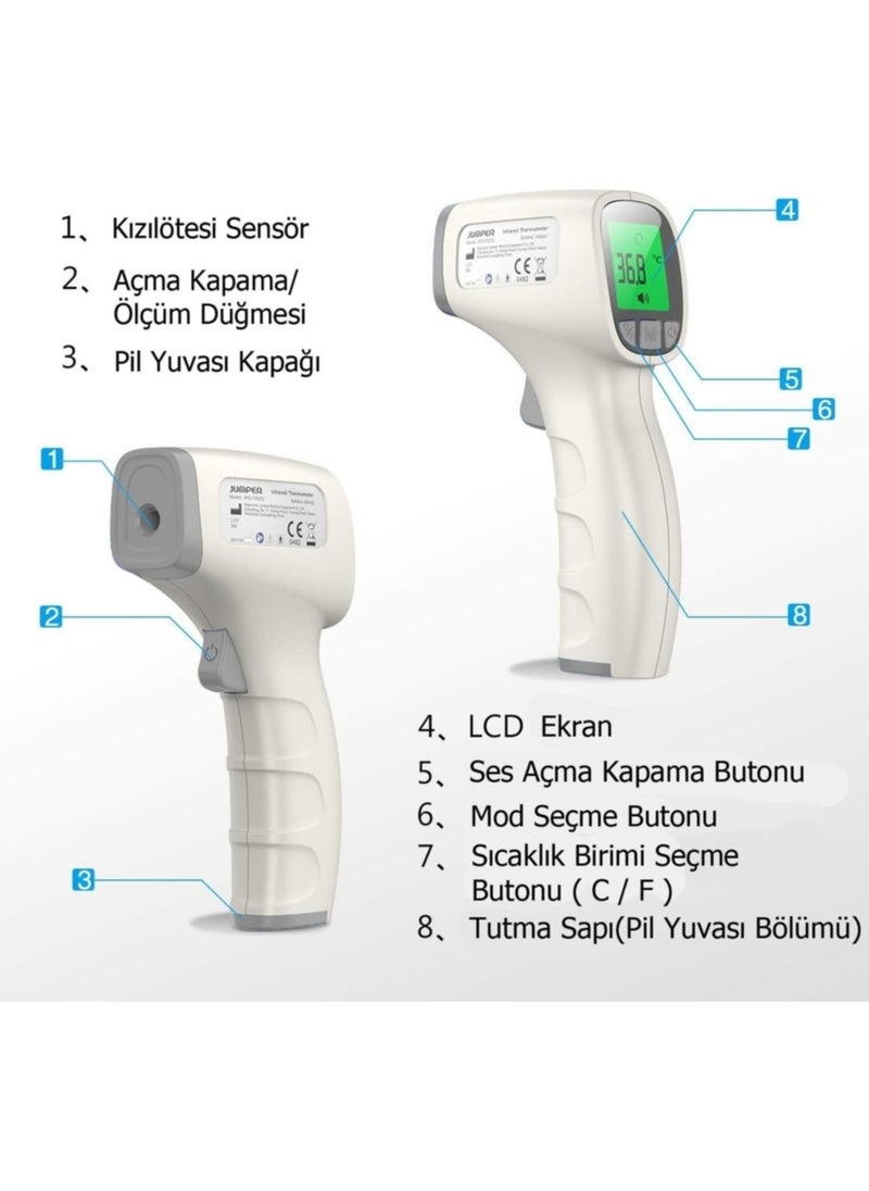 jumper Medical Non-Contact Thermometer Blue  - Image 4
