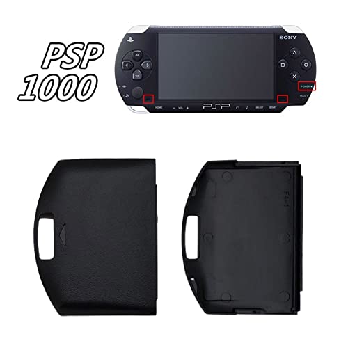 MagiDeal Battery Back Door Cover Case Replacement for Sony PSP 1000 1001 1002 1003 Fat Black New - Image 3