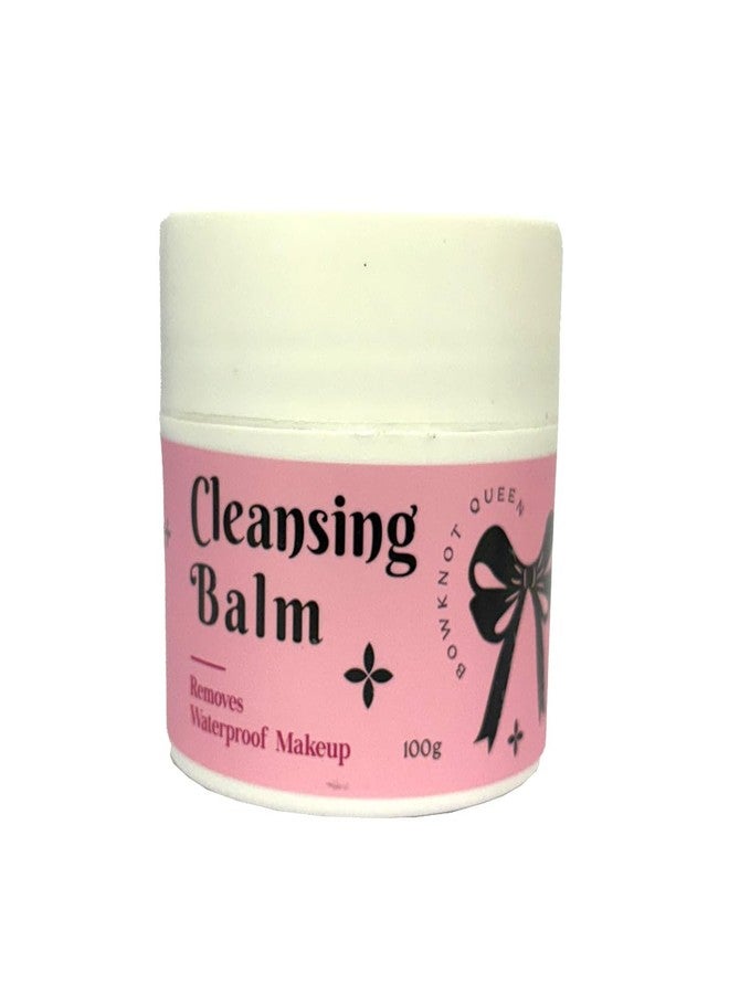 Miniso Bowknot Queen Cleansing Balm 100g - Green Tea & Amino Acid Makeup Remover, Waterproof Makeup Cleanser for Soft & Smooth Skin - Image 5