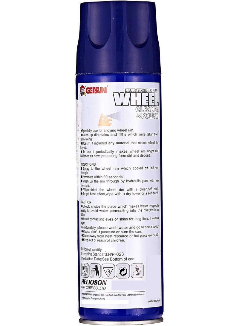 GETSUN Nano Tech Formula Wheel Cleaners & Polish 500 ML - Image 2