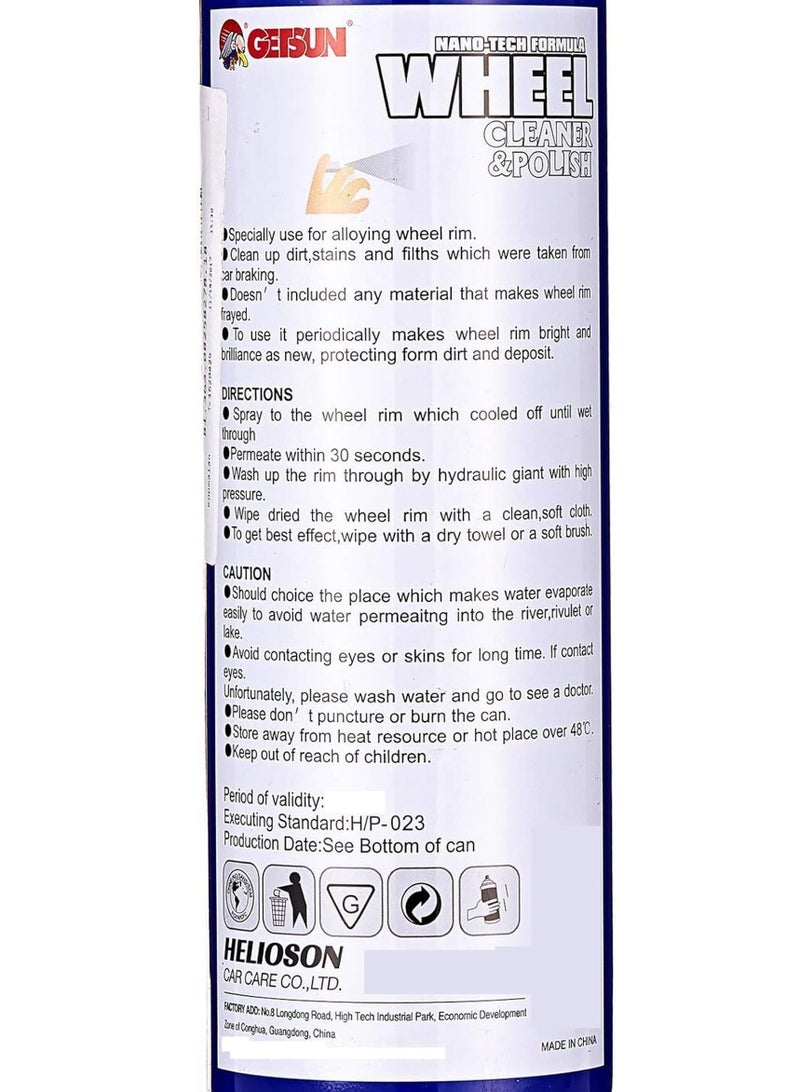 GETSUN Nano Tech Formula Wheel Cleaners & Polish 500 ML - Image 3