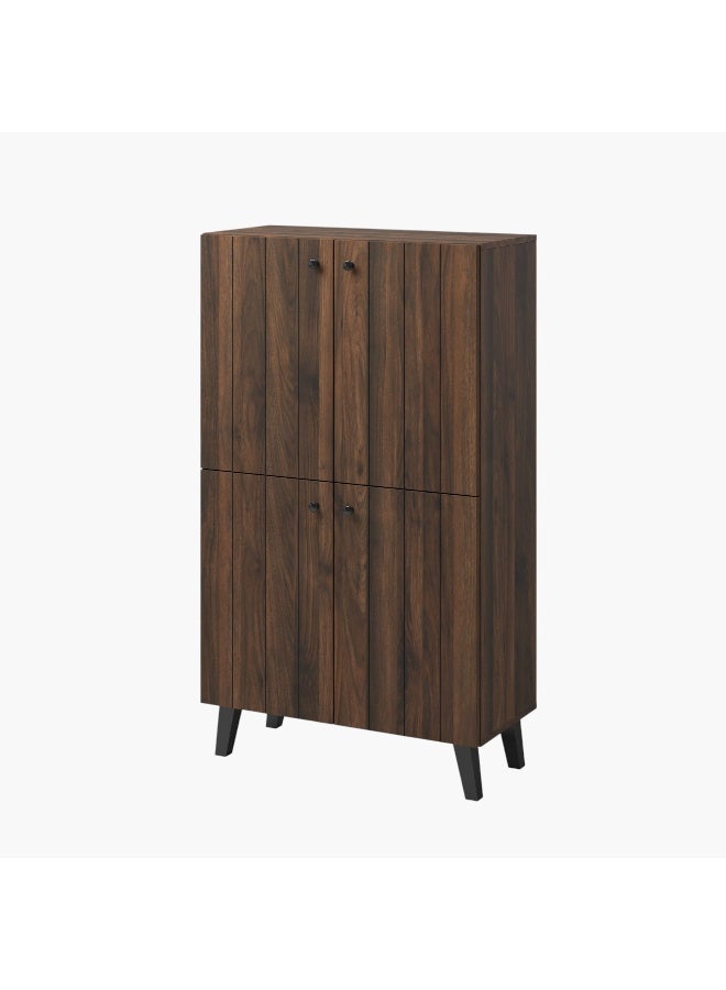 Home Box Kairo 18-Pair Tall Shoe Cabinet with 4 Doors - Image 3