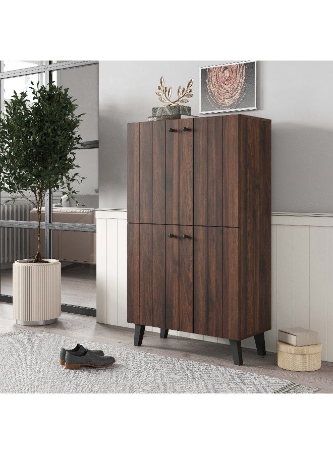 Home Box Kairo 18-Pair Tall Shoe Cabinet with 4 Doors - Image 1