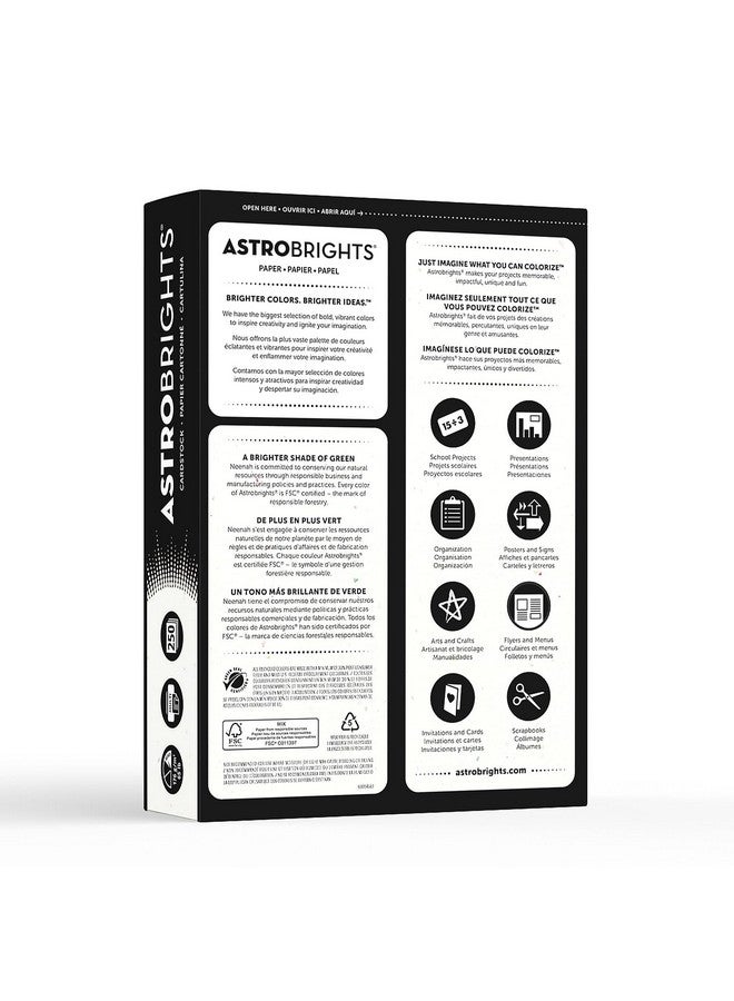 Neenah Astrobrightscard Stock Stardust White Letter (8.5 X 11) 65 Lb Pack Of 250 - Image 3