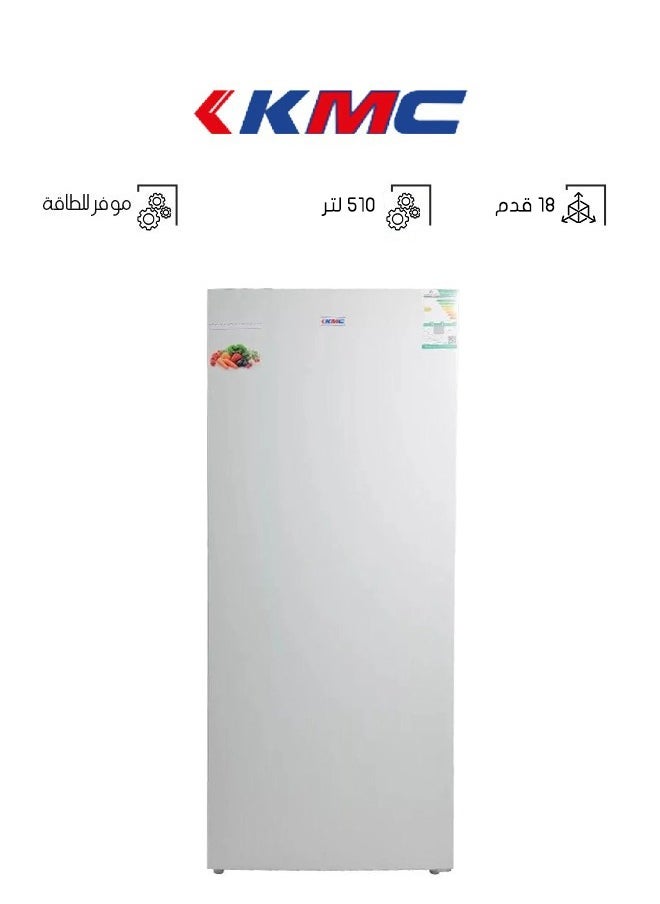 KMC Chest freezer - single door - white - KMF-620H  - Image 1