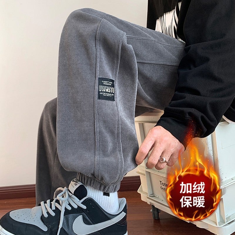Youth Casual Trousers Men'S Junior High School Student Sweatpants Trendy Handsome Pants Big Children Sports Pants - Image 3