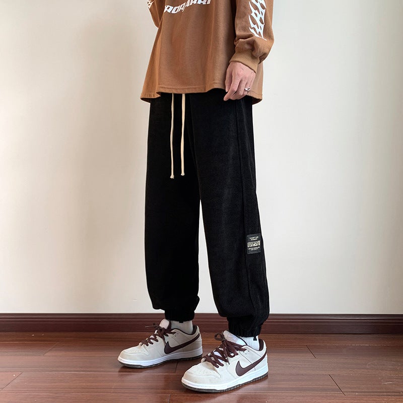 Youth Casual Trousers Men'S Junior High School Student Sweatpants Trendy Handsome Pants Big Children Sports Pants - Image 4