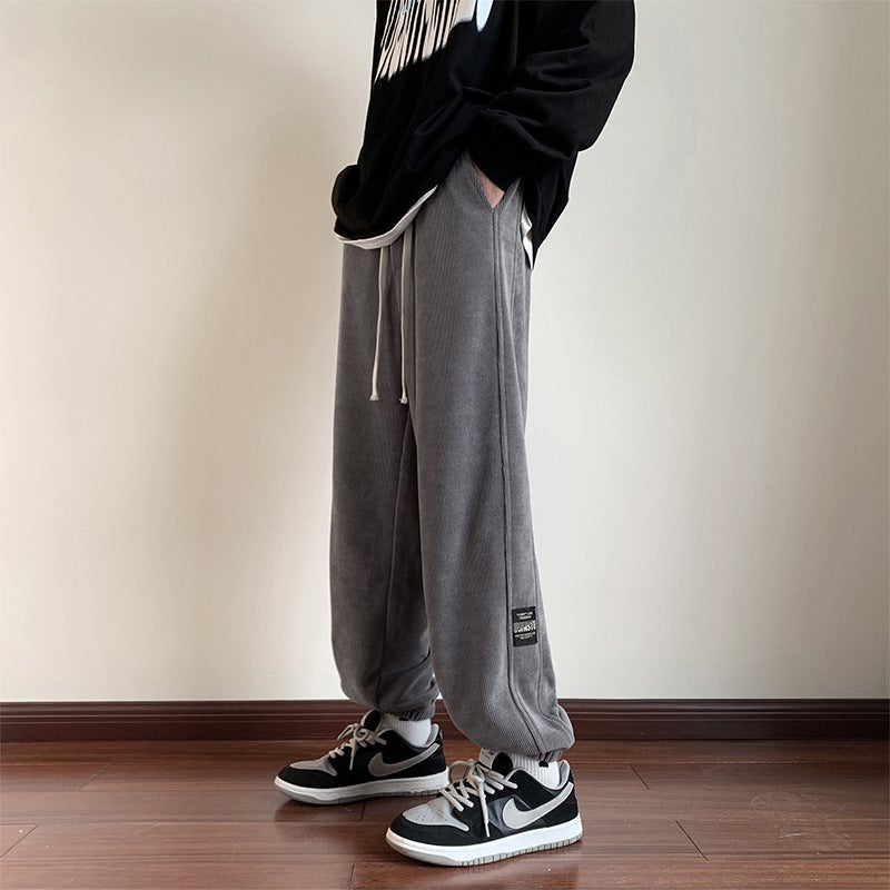 Youth Casual Trousers Men'S Junior High School Student Sweatpants Trendy Handsome Pants Big Children Sports Pants - Image 5
