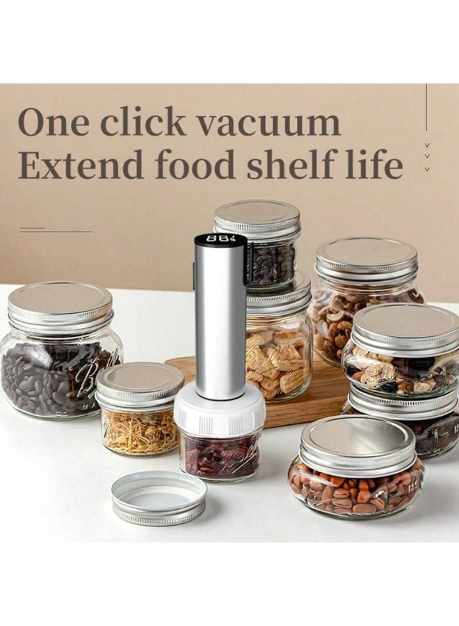 عام آلة ختم متعددة الوظائف محمولة باليد، آلة ختم فراغ للأكياس لحفظ الطعام، آلة ختم فراغ للجرار الزجاجية. - Image 2