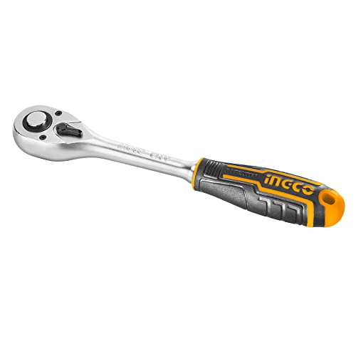 Ingco 1/4" Ratchet Wrench, Heavy Duty Ratchet Wrench, 158mm | 1/4" 45T, Quick Release - Image 3