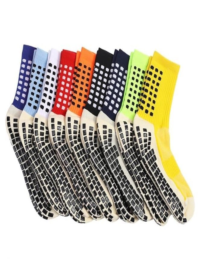 TENDSY Athletic Sports Socks, Anti-Slip Cushioned Design for Soccer, Cycling, Outdoor Activities (IN, Alpha, Free Size, Yellow) - Image 4