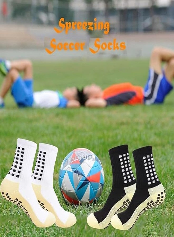 TENDSY Athletic Sports Socks, Anti-Slip Cushioned Design for Soccer, Cycling, Outdoor Activities (IN, Alpha, Free Size, Yellow) - Image 5