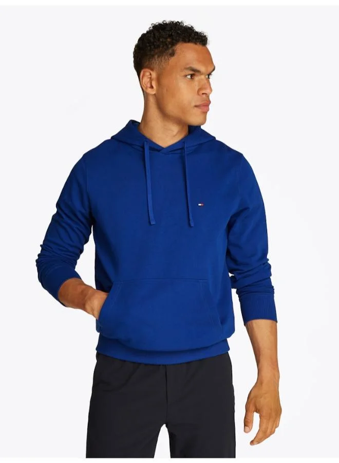 TOMMY HILFIGER Flag Embroidery Terry Drawstring Hoody