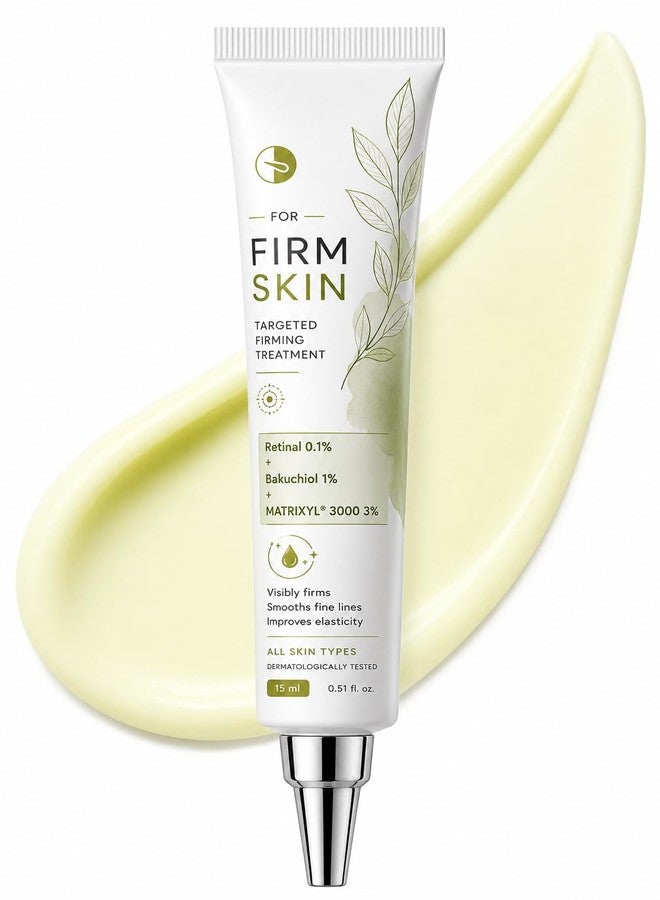Retinal Shot Tightening Booster with 0.1% Retinal, Matrixyl & Niacinamide | Wrinkles & Fine Lines, Pore Minimizer, Firmer Skin, Glow Anti-Aging Night Korean Face Serum Beige Look Younger (15ml)