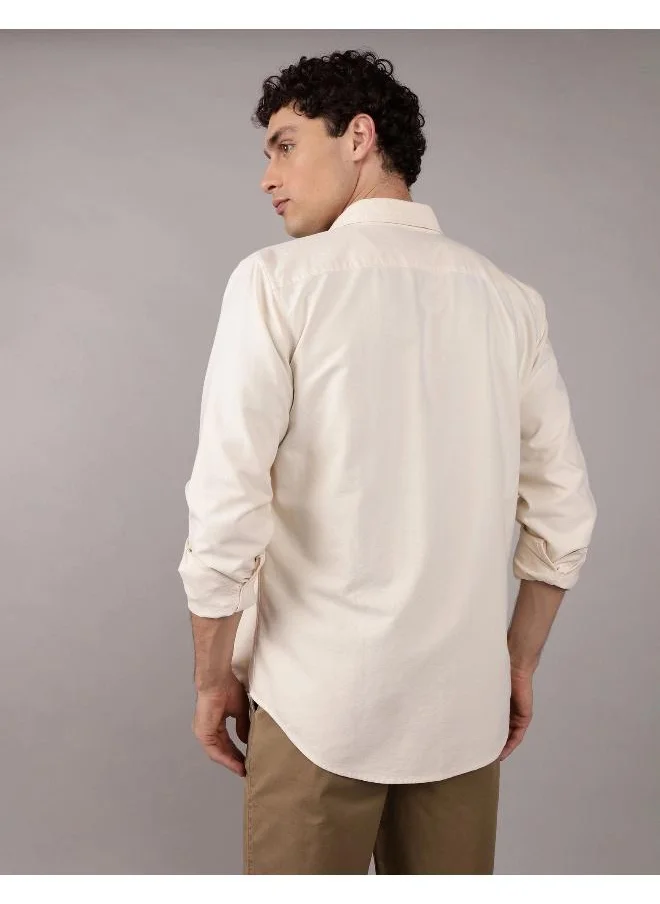 امريكان ايجل AE Slim Fit Everyday Oxford Button-Up Shirt