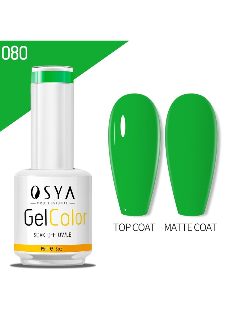 OSYA gel Nail Polish Collection Soak Off UV&LED CANNI OUTPUT Gel polish 15ml (080) - Image 1