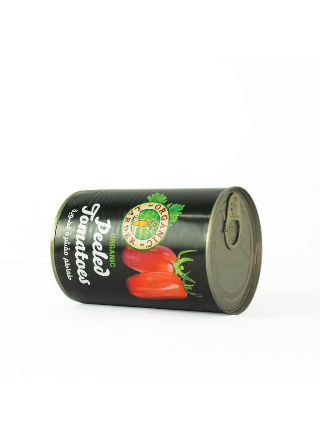 Organic Larder ORGANIC PEELED TOMATOES (400G) - Image 4