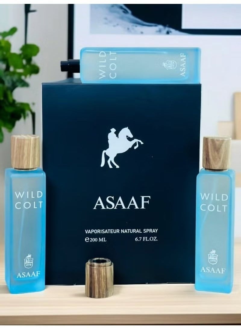 ASAAF Wild Colt EDP 3 * 200ml - Image 2