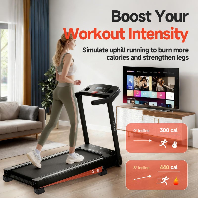 Piszvbej 4-Pack Treadmill Incline Riser Blocks, Stackable Treadmill Riser Incline Blocks, Adjustable Height Block for Leveling and Uphill Workout, Non-Slip Durable Support Blocks, for Home and Gym - Image 2