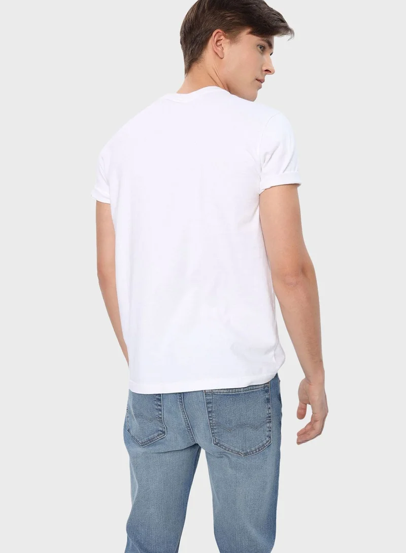 American Eagle Graphic Crew Neck T-Shirt