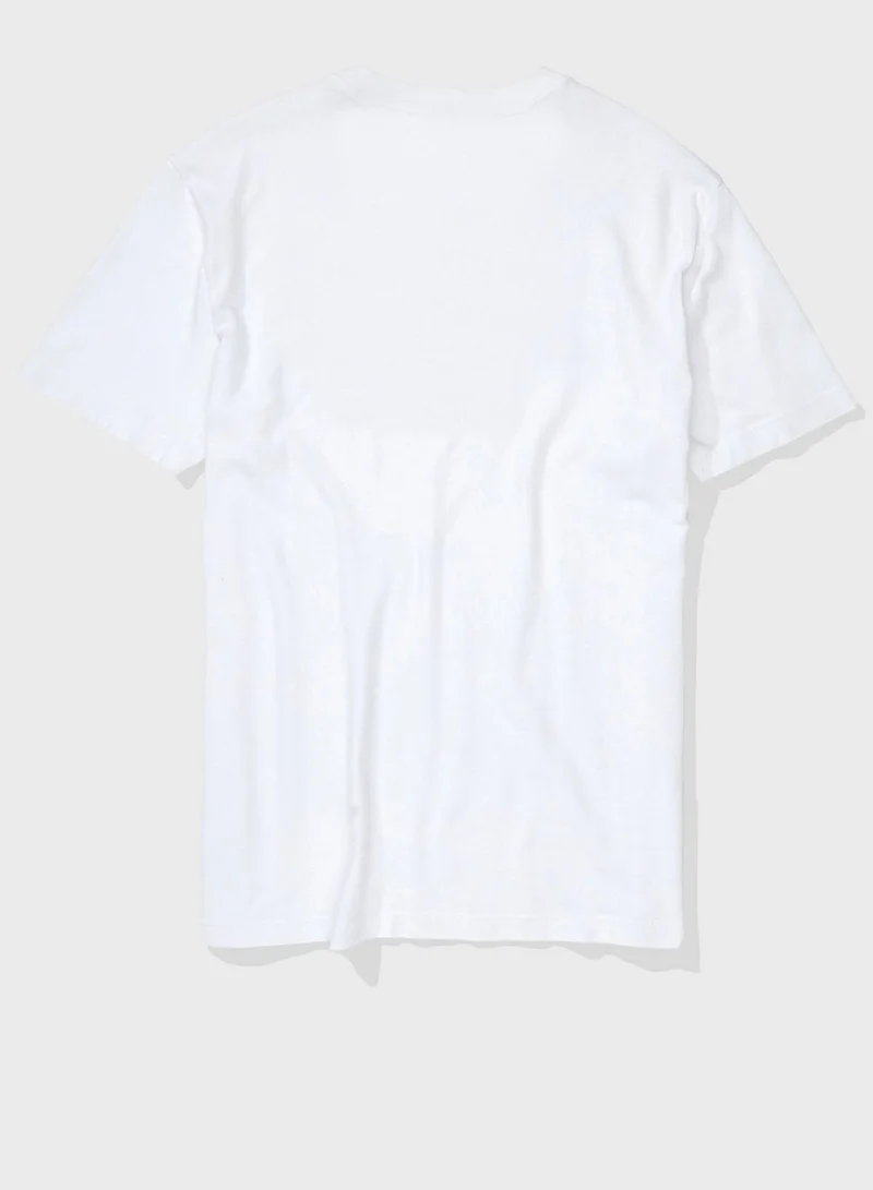 American Eagle Graphic Crew Neck T-Shirt