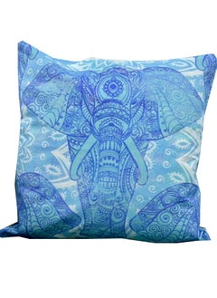 Decorative Elephant Mandala Throw Pillow Cover, 45x45 cm, Blue, Geometric Design, Double-Sided Print, Square Cushion Cover, Pillow Case, Home Decor Decorations for Sofa, Couch, Bed, Chair - pzsku/Z36E452375E946C79B4B7Z/45/_/1740565210/6e954225-7813-4e82-9222-0965fb10907e