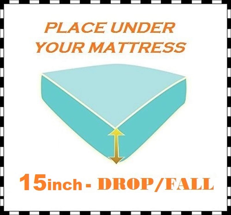 إليجنت كومفورت راحة أنيقة حريري نوبت الدانتيل الدانتيل الغبار الكشكش/السرير تنورة من منصة الألياف الدقيقة التجاعيد وتلاشي مقاوم مع 15 بوصة إسقاط - Image 4