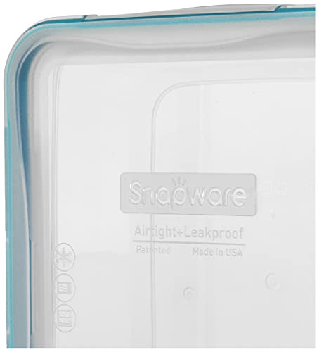 Snapware Total Solution 20-Pc Plastic Food Storage Containers Set  8.5-Cup  5.5-Cup  4-Cup  3-Cup  and 1.2-Cup Meal Prep Containers  BPA-Free Lids with Locking Tabs - Image 4