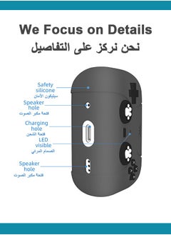 حافظة حماية من السيليكون لجهاز Airpods Pro، حافظة حماية لجهاز Airpods Pro 1/2، حافظة Airpods لطيفة على شكل آذان قطة للتحكم، باللون الأسود - pzsku/Z36E48E364479C79E9CE6Z/45/_/1730606844/9f5ffec4-bc11-4001-8955-5e92a156778d