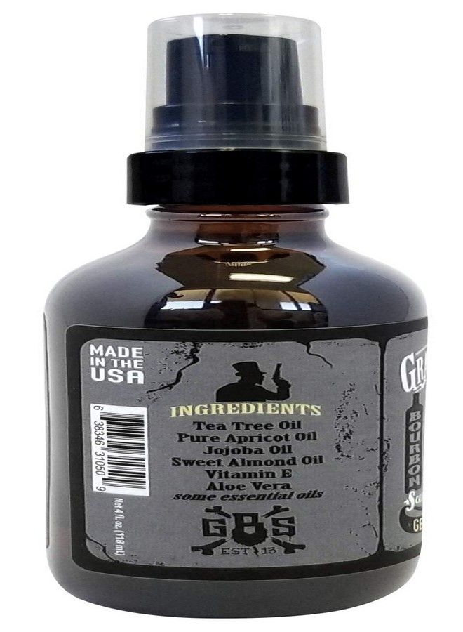 GRAVE BEFORE SHAVE GRAVE BEFORE SHAVE™ Gentlemen's Blend Beard Oil (Bourbon/Sandal Wood Scent) 4 oz. BIG BOTTLE - Image 3