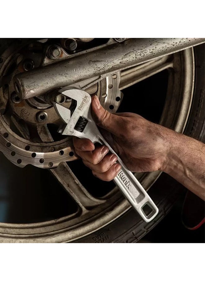 RONIX - Adjustable Wrench 10 inch Chrome Series Bulk Order - Image 1