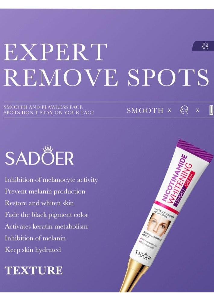 NICOTINAMIDE WHITENING FRECKLE ESSENCE NICOTINAMIDE WHITENING FRECKLE CLEANSER NICOTINAMIDE WHITENING FRECKLE CREAM