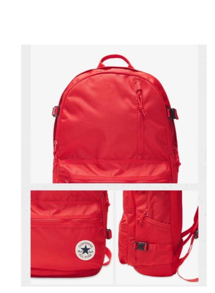 CONVERSE حقيبة ظهر نيو جو 2 باللون الأحمر - Image 5