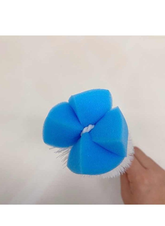 Home Care Plastic bottle cleaning brush long handle bottle vase water bottle cleaning Assorted Color  - Image 4
