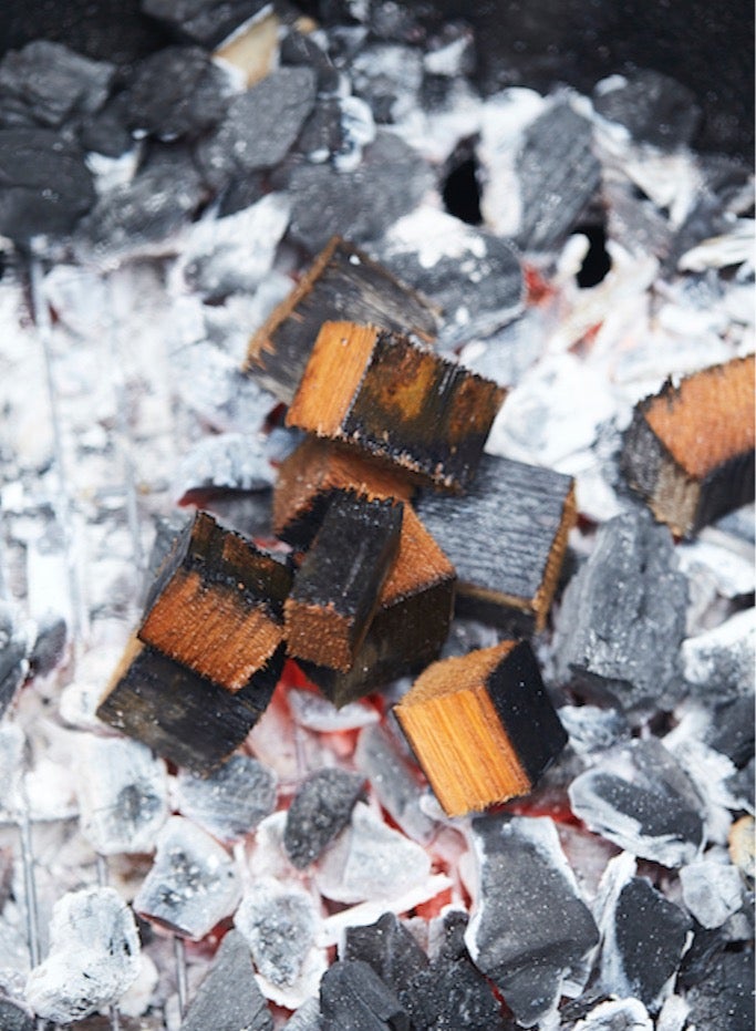 Barbecook wood chunks peach 900g - Image 2