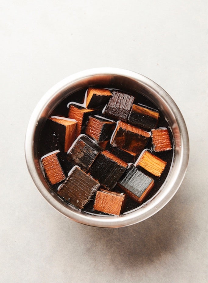 Barbecook wood chunks peach 900g - Image 4